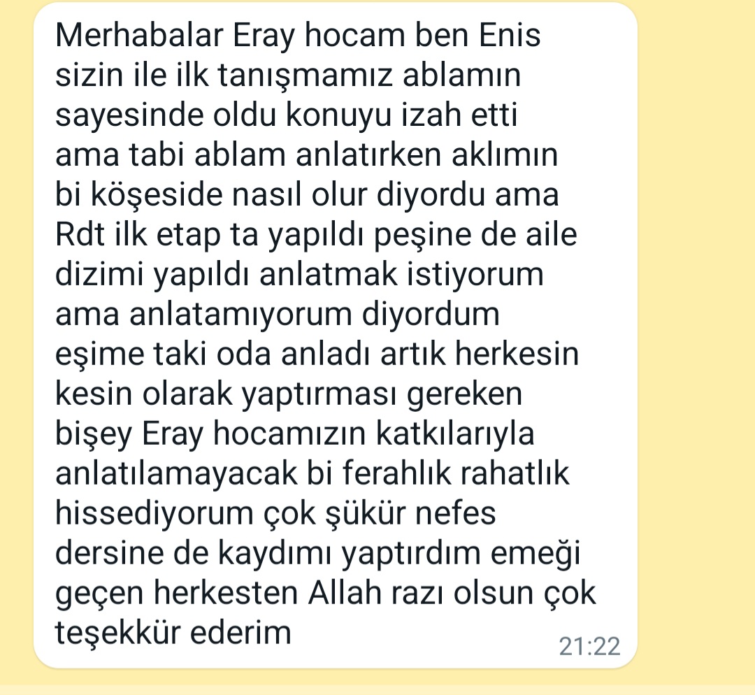 Bereket problemleri, negatif enerjiler ve  aile içi  bağlar 